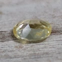 0.63 Carat Natural Yellow Sapphire – Oval Cut -Sapphire Pal Shop 063 carat natural yellow sapphire oval cutsapphirepal 834935
