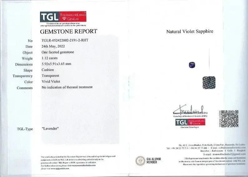 18k Gold Trilogy Sapphires Ring 3 18k Gold Trilogy Sapphires Ring - Image 3