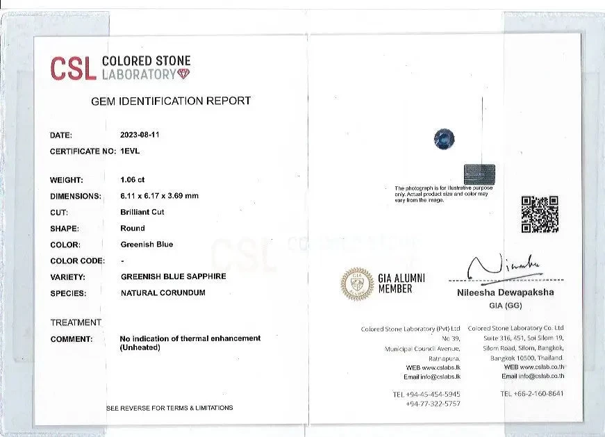 22K Gold Ring With Natural Greenish Blue Sapphire 2 22K Gold Ring With Natural Greenish Blue Sapphire - Image 2