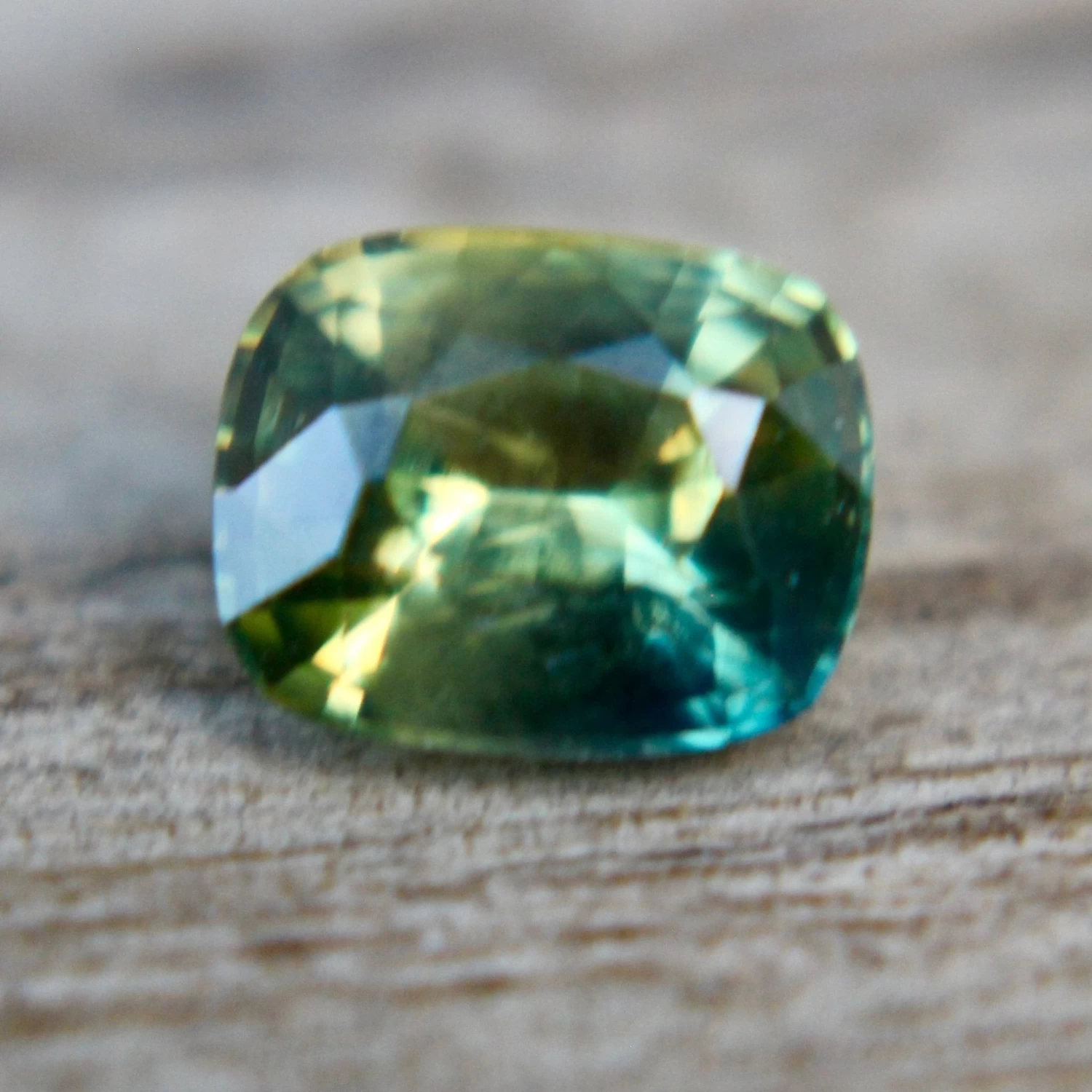 Australian Natural Parti Sapphire – 1.08 Carat Cushion | Unheated Gems 4 Australian Natural Parti Sapphire – 1.08 Carat Cushion | Unheated Gems - Image 4