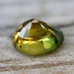 Australian Natural Parti Sapphire – 2.04 Carat | Oval,. Yellow Green Gemstone -Sapphire Pal Shop australian natural parti sapphire 204 carat oval yellow green gemstonesapphirepal 355930