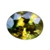 Australian Natural Parti Sapphire – 2.04 Carat | Oval,. Yellow Green Gemstone