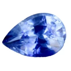Loose Natural Blue Sapphire – 0.95 Carat Pear Cut (7.53 X 5.14 Mm)