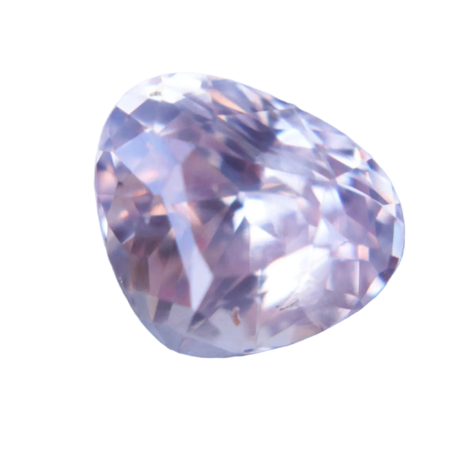 Natural Pale Pink Sapphire – Trillion Cut, 2.68 Carats 1 Natural Pale Pink Sapphire – Trillion Cut, 2.68 Carats