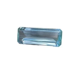 Natural Aquamarine – Long Emerald Cut | 32.41 Carats
