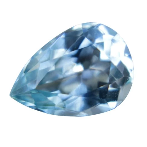 Natural Aquamarine Pear Cut – 6.90 Carat -Sapphire Pal Shop natural aquamarine pear cut 690 caratsapphirepal 887056