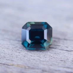 Natural Bi-Coloured Teal Sapphire – 2.14 Carat | Emerald Cut | Australian Parti Sapphire -Sapphire Pal Shop natural bi coloured teal sapphire 214 carat emerald cut australian parti sapphiresapphirepal 247138