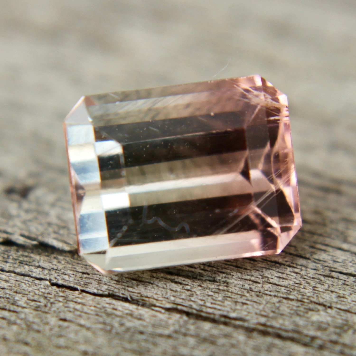 Natural Bi Coloured Tourmaline | 1.62 Carat Emerald Cut 10 Natural Bi Coloured Tourmaline | 1.62 Carat Emerald Cut - Image 10