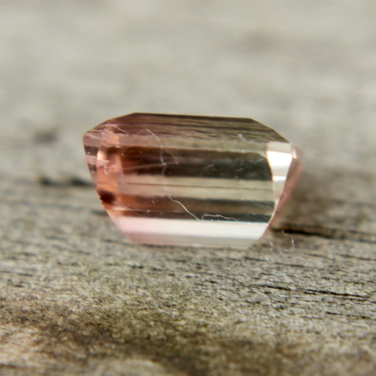 Natural Bi Coloured Tourmaline | 1.62 Carat Emerald Cut 7 Natural Bi Coloured Tourmaline | 1.62 Carat Emerald Cut - Image 7