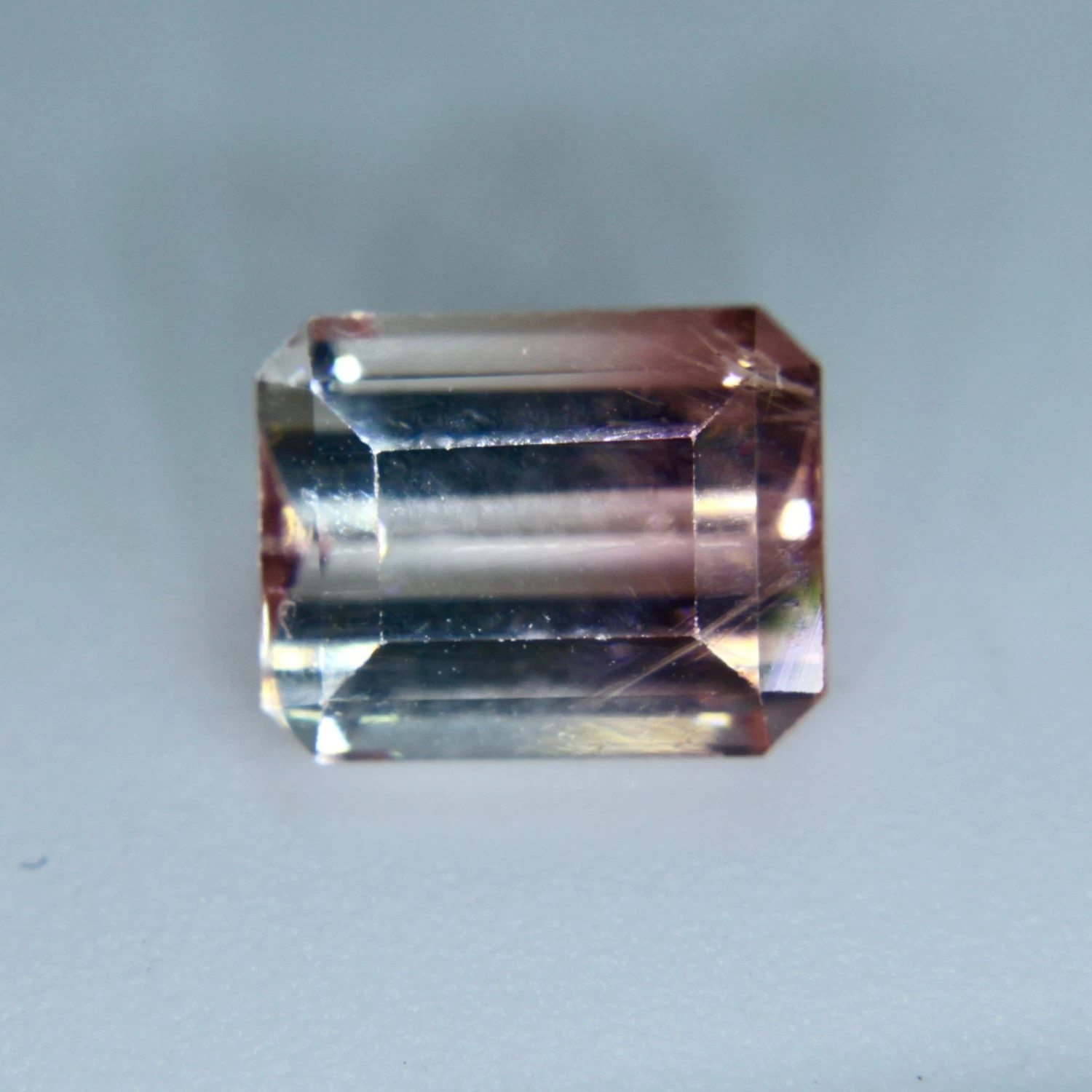 Natural Bi Coloured Tourmaline | 1.62 Carat Emerald Cut 12 Natural Bi Coloured Tourmaline | 1.62 Carat Emerald Cut - Image 12