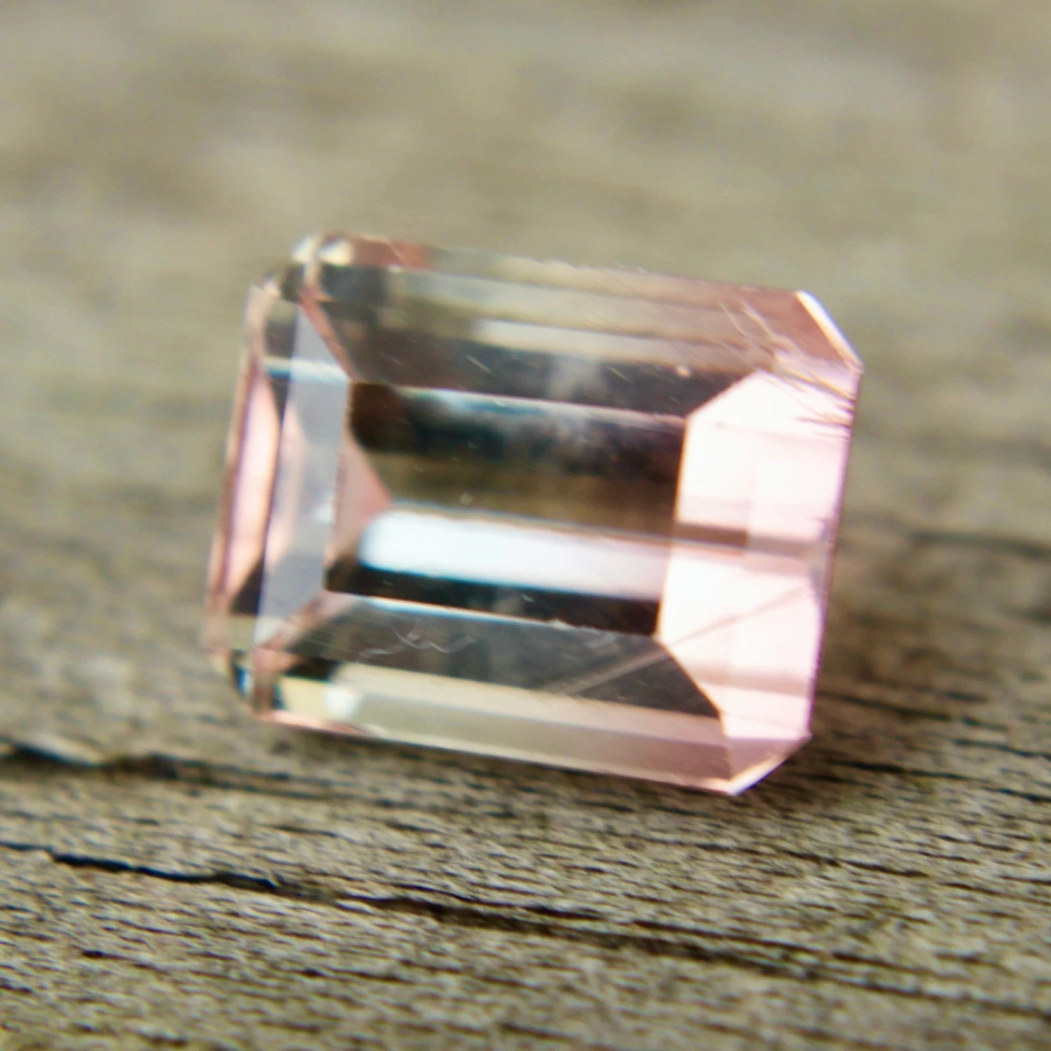 Natural Bi Coloured Tourmaline | 1.62 Carat Emerald Cut 8 Natural Bi Coloured Tourmaline | 1.62 Carat Emerald Cut - Image 8