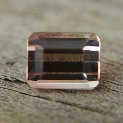 Natural Bi Coloured Tourmaline | 1.85 Carat Emerald Cut -Sapphire Pal Shop natural bi coloured tourmaline 185 carat emerald cutsapphirepal 118824