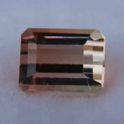 Natural Bi Coloured Tourmaline | 1.85 Carat Emerald Cut -Sapphire Pal Shop natural bi coloured tourmaline 185 carat emerald cutsapphirepal 166409