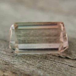Natural Bi Coloured Tourmaline | 2.41 Carat Emerald Cut -Sapphire Pal Shop natural bi coloured tourmaline 241 carat emerald cutsapphirepal 420130