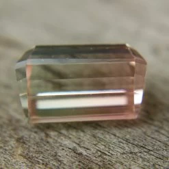 Natural Bi Coloured Tourmaline | 2.41 Carat Emerald Cut -Sapphire Pal Shop natural bi coloured tourmaline 241 carat emerald cutsapphirepal 596509