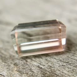Natural Bi Coloured Tourmaline | 2.41 Carat Emerald Cut -Sapphire Pal Shop natural bi coloured tourmaline 241 carat emerald cutsapphirepal 764379