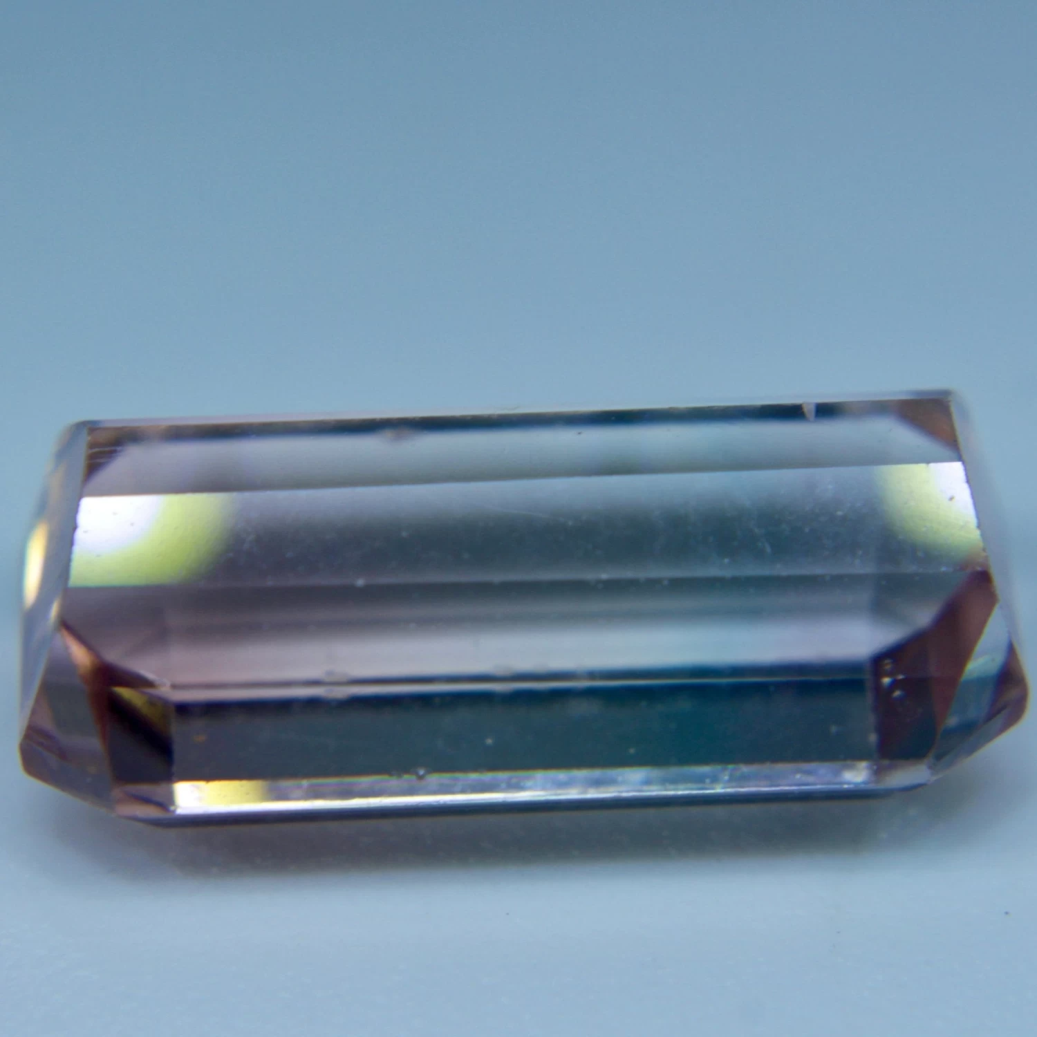Natural Bi Coloured Tourmaline | 5.45 Carat | Emerald Cut 3 Natural Bi Coloured Tourmaline | 5.45 Carat | Emerald Cut - Image 3