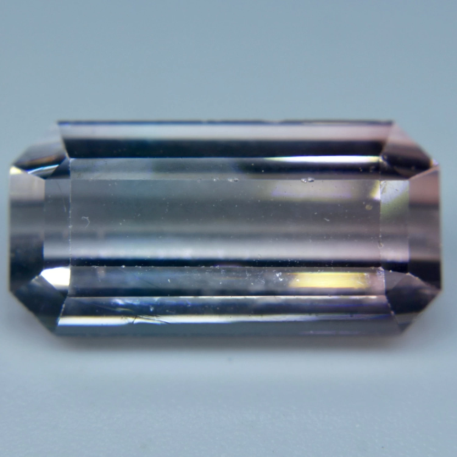 Natural Bi Coloured Tourmaline | 5.45 Carat | Emerald Cut 4 Natural Bi Coloured Tourmaline | 5.45 Carat | Emerald Cut - Image 4