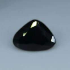 Natural Black Sapphire – 0.82 Carat | Trillion Cut | VS Clarity | Loose Gemstone