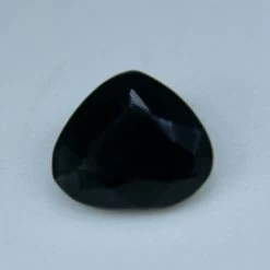 Natural Black Sapphire – 0.93 Carat | Trillion Cut | VS Clarity | Loose Gemstone
