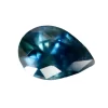 Natural Blue Green Sapphire – 0.62 Carat Pear Cut | Unheated Madagascar Gemstone