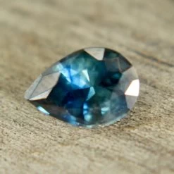 Natural Blue Green Sapphire – 0.62 Carat Pear Cut | Unheated Madagascar Gemstone -Sapphire Pal Shop natural blue green sapphire 062 carat pear cut unheated madagascar gemstonesapphirepal 906807