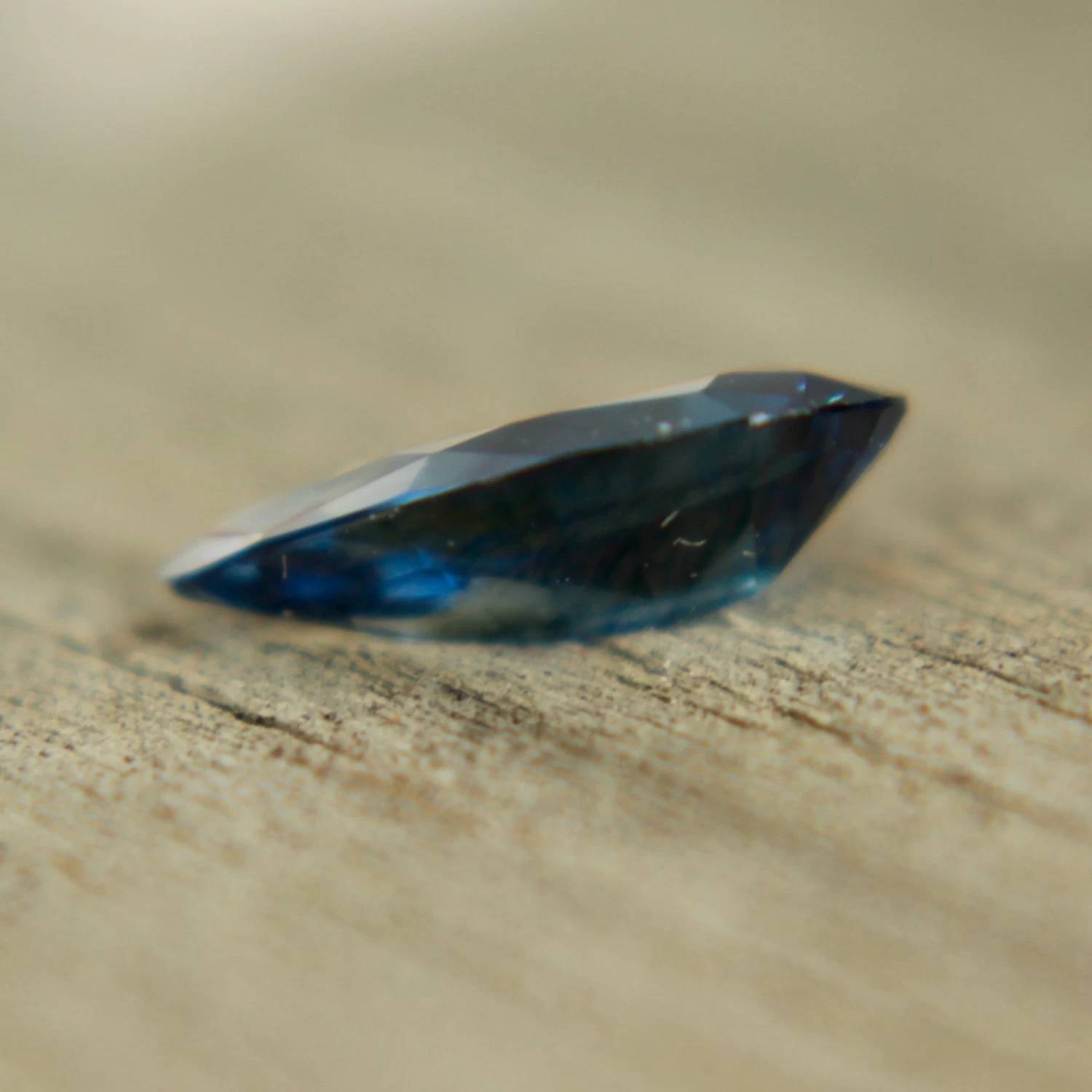 Natural Blue Green Sapphire – 0.64 Carat Pear Cut | Unheated Madagascar Gemstone 4 Natural Blue Green Sapphire – 0.64 Carat Pear Cut | Unheated Madagascar Gemstone - Image 4