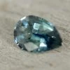 Natural Blue Green Sapphire – 0.83 Carat Pear Cut | Unheated Madagascar Gemstone