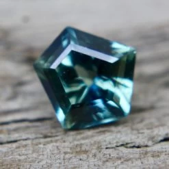 Natural Blue Green Sapphire – 0.94 Carat Freeform Cut | Unheated Madagascar Gemstone -Sapphire Pal Shop natural blue green sapphire 094 carat freeform cut unheated madagascar gemstonesapphirepal 666025