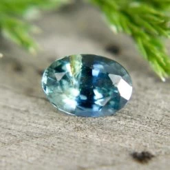 Natural Blue Green Sapphire – 0.96 Carat Oval Cut | Unheated Madagascar Gemstone -Sapphire Pal Shop natural blue green sapphire 096 carat oval cut unheated madagascar gemstonesapphirepal 102143