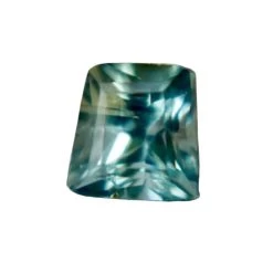 Natural Blue Green Sapphire – 0.99 Carat | Freeform Cut | Unheated