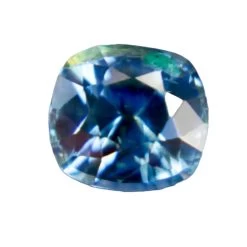 Natural Blue Green Sapphire – 1.00 Carat Cushion Cut | Unheated Madagascar Gemstone