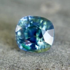 Natural Blue Green Sapphire – 1.00 Carat Cushion Cut | Unheated Madagascar Gemstone -Sapphire Pal Shop natural blue green sapphire 100 carat cushion cut unheated madagascar gemstonesapphirepal 481360