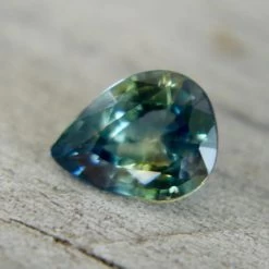 Natural Blue Green Sapphire – 1.00 Carat Pear Cut | Unheated Madagascar Gemstone -Sapphire Pal Shop natural blue green sapphire 100 carat pear cut unheated madagascar gemstonesapphirepal 186759
