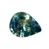 Natural Blue Green Sapphire – 1.00 Carat Pear Cut | Unheated Madagascar Gemstone