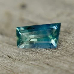 Natural Blue Green Sapphire – 1.00 Carat Tapered Baguette Cut | Unheated Madagascar Gemstone -Sapphire Pal Shop natural blue green sapphire 100 carat tapered baguette cut unheated madagascar gemstonesapphirepal 607434