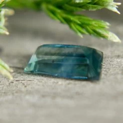 Natural Blue Green Sapphire – 1.00 Carat Tapered Baguette Cut | Unheated Madagascar Gemstone -Sapphire Pal Shop natural blue green sapphire 100 carat tapered baguette cut unheated madagascar gemstonesapphirepal 838033