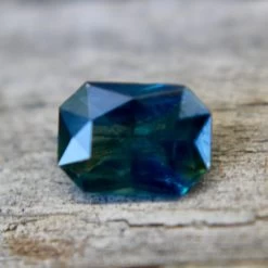 Natural Blue Green Sapphire – 1.01 Carat Emerald Cut | Unheated Madagascar Gemstone -Sapphire Pal Shop natural blue green sapphire 101 carat emerald cut unheated madagascar gemstonesapphirepal 600207