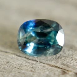 Natural Blue Green Sapphire – 1.04 Carat Cushion Cut | Unheated Madagascar Gemstone -Sapphire Pal Shop natural blue green sapphire 104 carat cushion cut unheated madagascar gemstonesapphirepal 661321