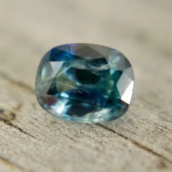 Natural Blue Green Sapphire – 1.04 Carat Cushion Cut | Unheated Madagascar Gemstone -Sapphire Pal Shop natural blue green sapphire 104 carat cushion cut unheated madagascar gemstonesapphirepal 940727