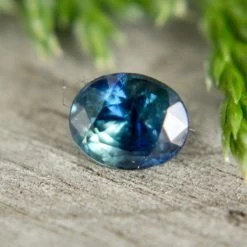 Natural Blue Green Sapphire – 1.06 Carat Oval Cut | Unheated Madagascar Gemstone -Sapphire Pal Shop natural blue green sapphire 106 carat oval cut unheated madagascar gemstonesapphirepal 815715