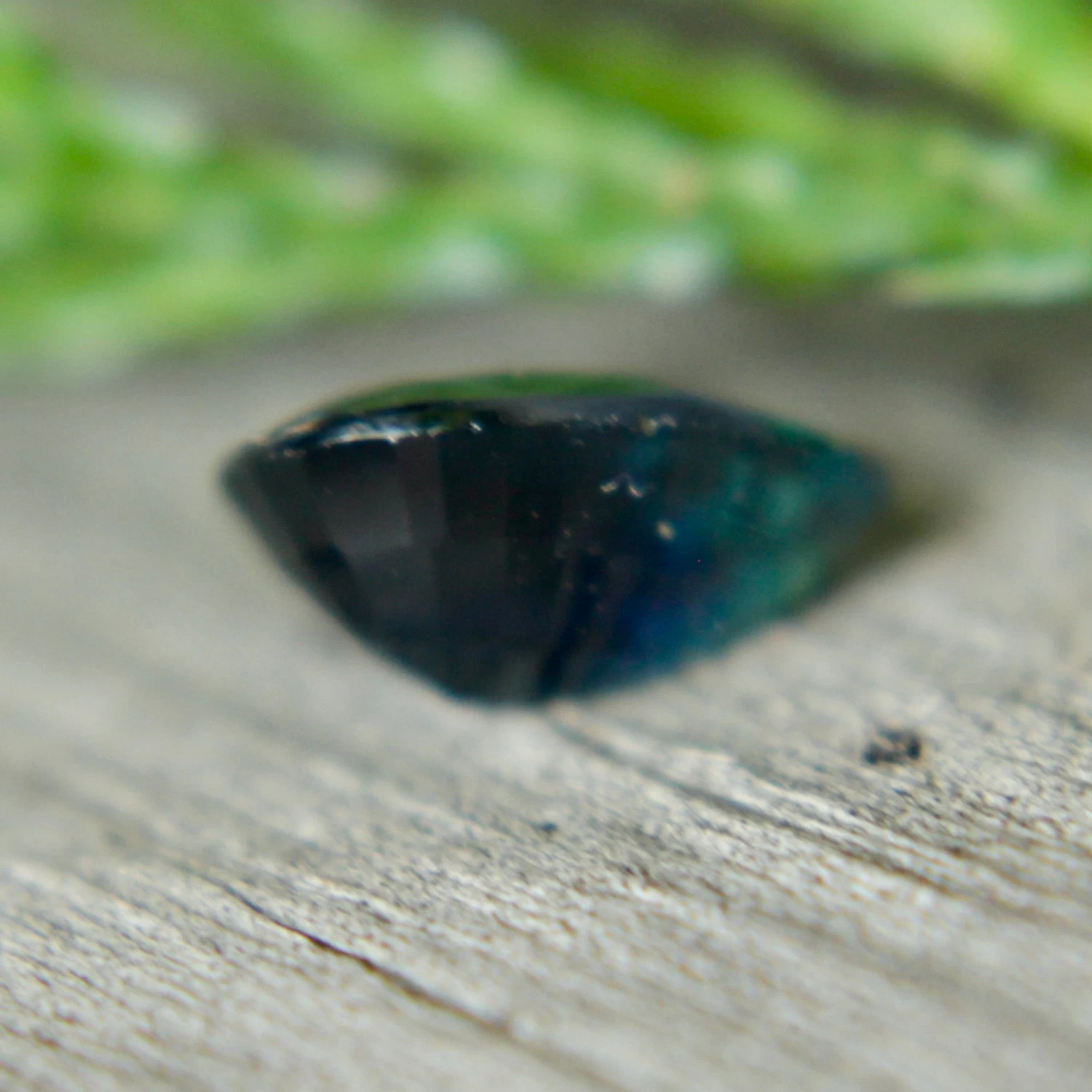 Natural Blue Green Sapphire – 1.12 Carat Pear Cut | Unheated Madagascar Gemstone 3 Natural Blue Green Sapphire – 1.12 Carat Pear Cut | Unheated Madagascar Gemstone - Image 3