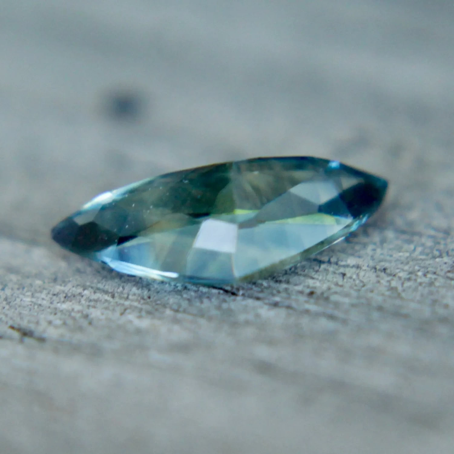 Natural Blue Green Sapphire – 1.13 Carat Freeform Cut | Unheated Madagascar Gemstone 3 Natural Blue Green Sapphire – 1.13 Carat Freeform Cut | Unheated Madagascar Gemstone - Image 3