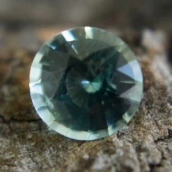 Natural Blue Green Sapphire – 1.22 Carat Round Cut | Unheated Gem -Sapphire Pal Shop natural blue green sapphire 122 carat round cut unheated gemsapphirepal 408003