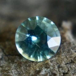 Natural Blue Green Sapphire – 1.22 Carat Round Cut | Unheated Gem -Sapphire Pal Shop natural blue green sapphire 122 carat round cut unheated gemsapphirepal 625642