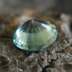Natural Blue Green Sapphire – 1.22 Carat Round Cut | Unheated Gem -Sapphire Pal Shop natural blue green sapphire 122 carat round cut unheated gemsapphirepal 902963
