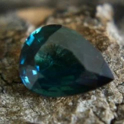 Natural Blue Green Sapphire – 1.33 Carat Pear Cut | Unheated | Eye Clean -Sapphire Pal Shop natural blue green sapphire 133 carat pear cut unheated eye cleansapphirepal 503558