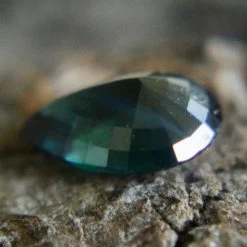 Natural Blue Green Sapphire – 1.33 Carat Pear Cut | Unheated | Eye Clean -Sapphire Pal Shop natural blue green sapphire 133 carat pear cut unheated eye cleansapphirepal 815059