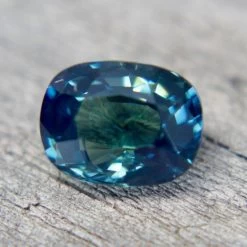 Natural Blue Green Sapphire – 1.82 Carat Cushion Cut | Ceylon | Unheated -Sapphire Pal Shop natural blue green sapphire 182 carat cushion cut ceylon unheatedsapphirepal 783962