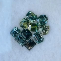 Natural Blue Green Sapphire Collection | 6.08 Carats Total 20 Natural Blue Green Sapphire Collection | 6.08 Carats Total -Sapphire Pal Shop natural blue green sapphire collection 608 carats totalsapphirepal 503113